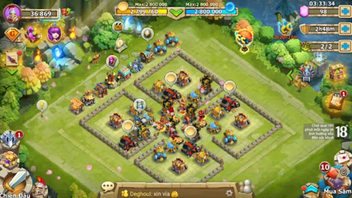 CastleClashQuyết Chiến-Gamota android App screenshot 7